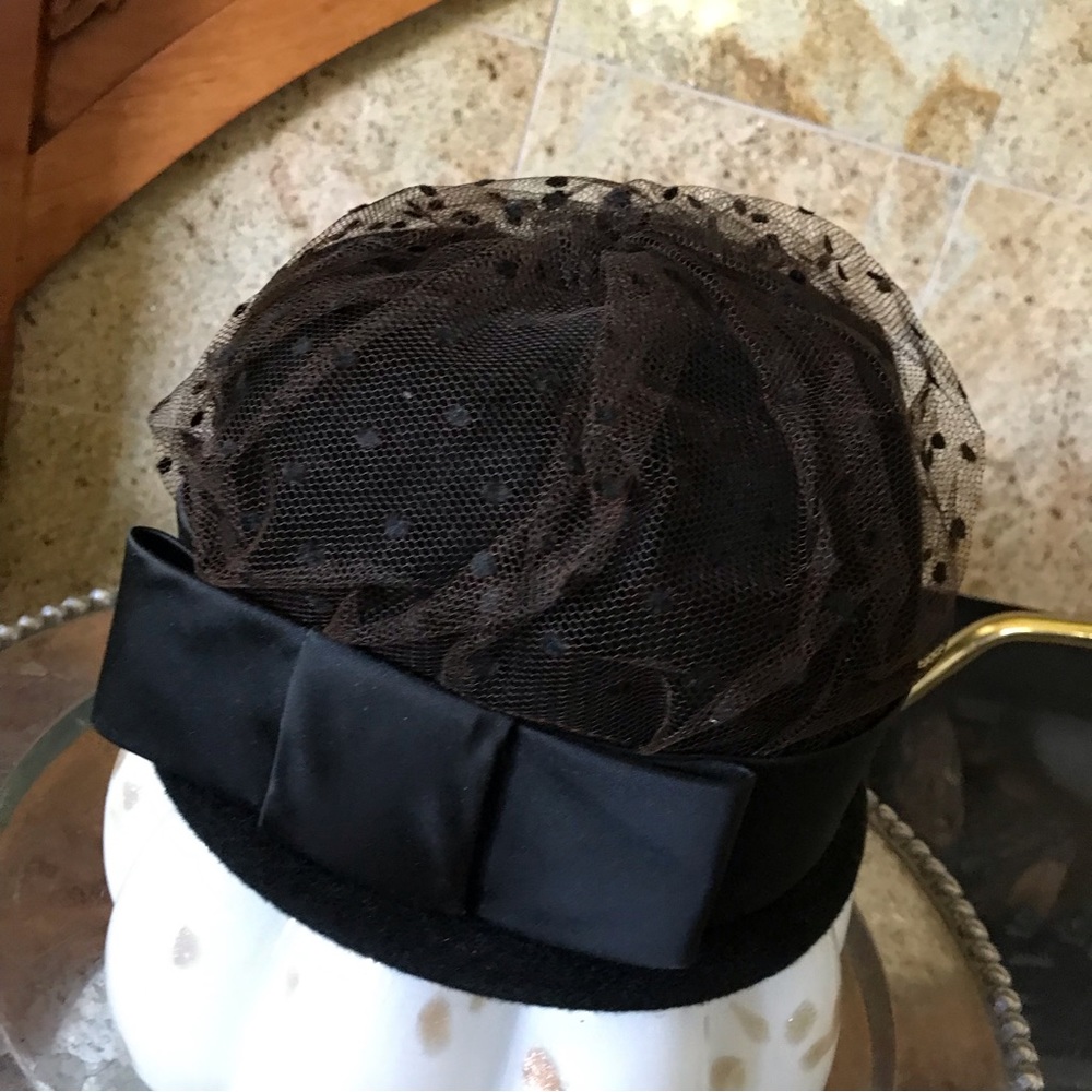 Vintage Peachbloom Velour Hat